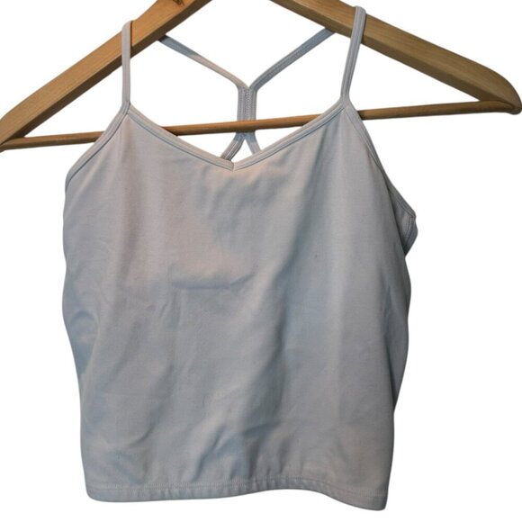 Athleta Girl Light Blue Strappy Sports Tank Size 12 - Picture 1 of 2